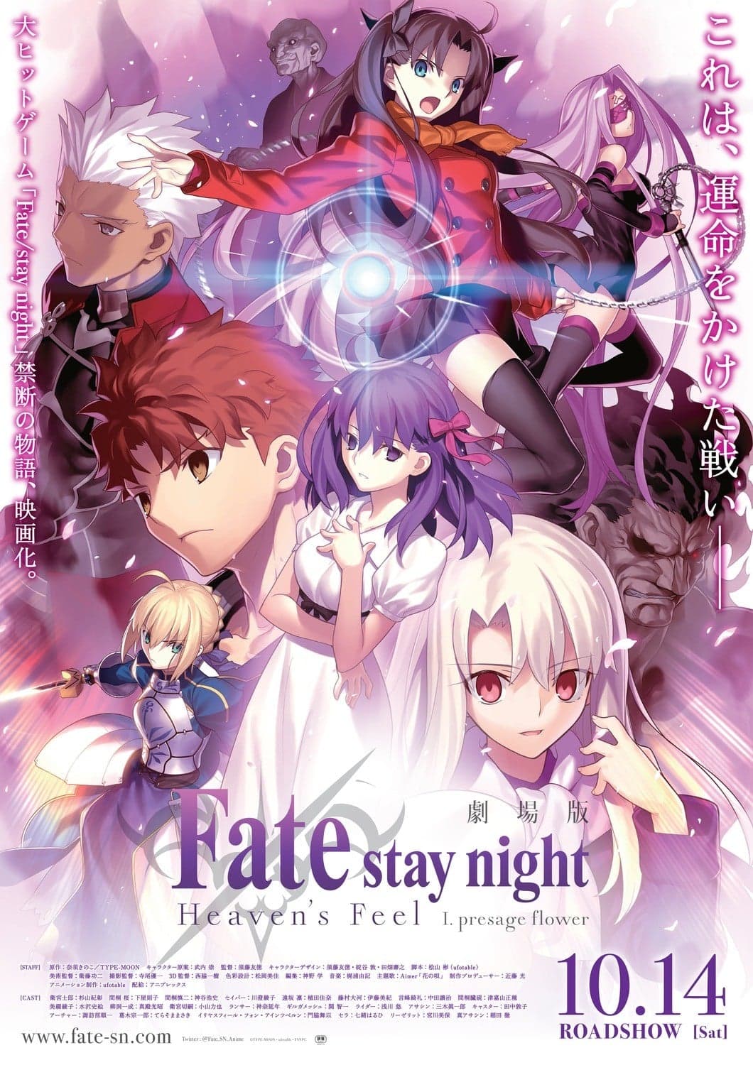 剧场版 Fate/stay night [天之杯] I.恶兆之花